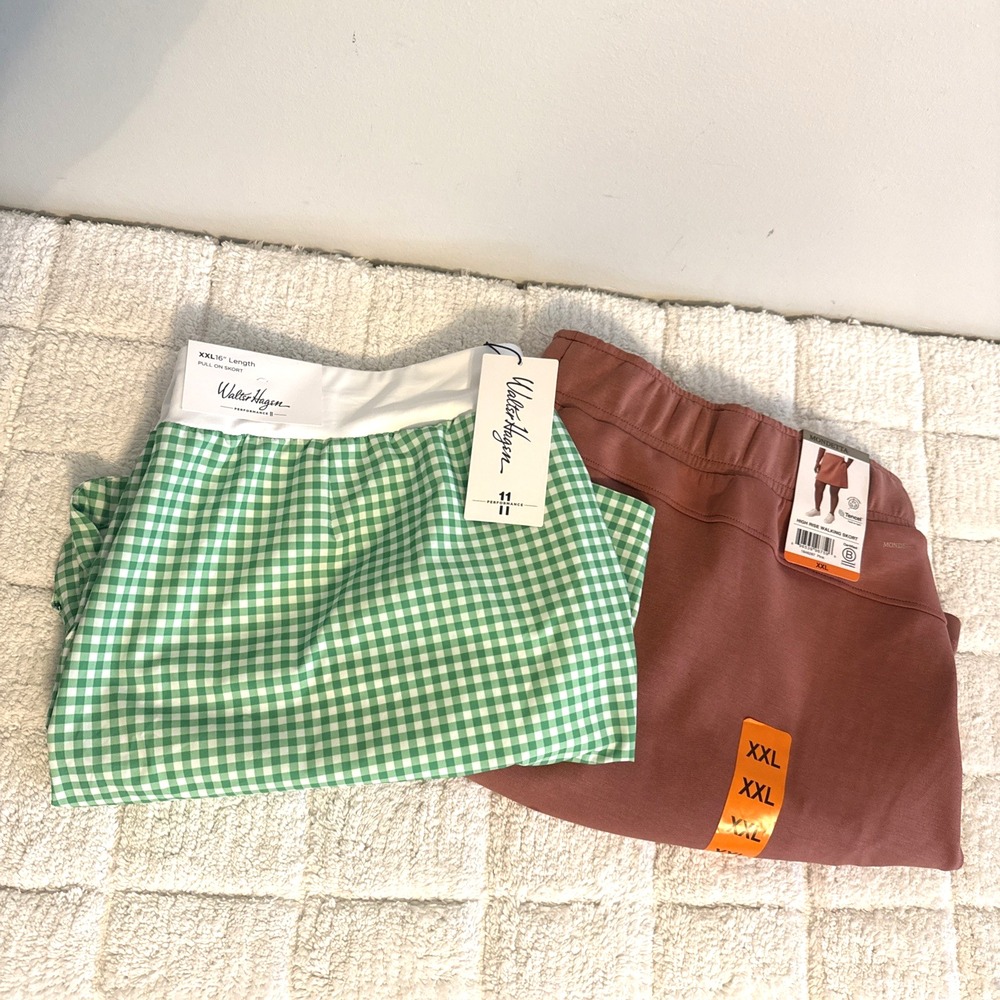 Lot of 2 Womens XXL Skorts Athletic Activewear Golf Tennis Shorts Resortwear NWT
